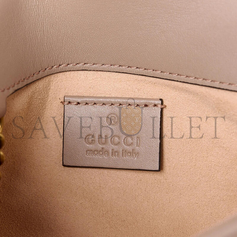 GUCCI GG MARMONT MINI BAG ‎‎476433 (16.5*10*4.5cm)